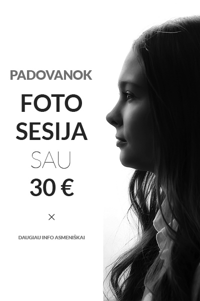 Asmenine fotosesija telsiuose